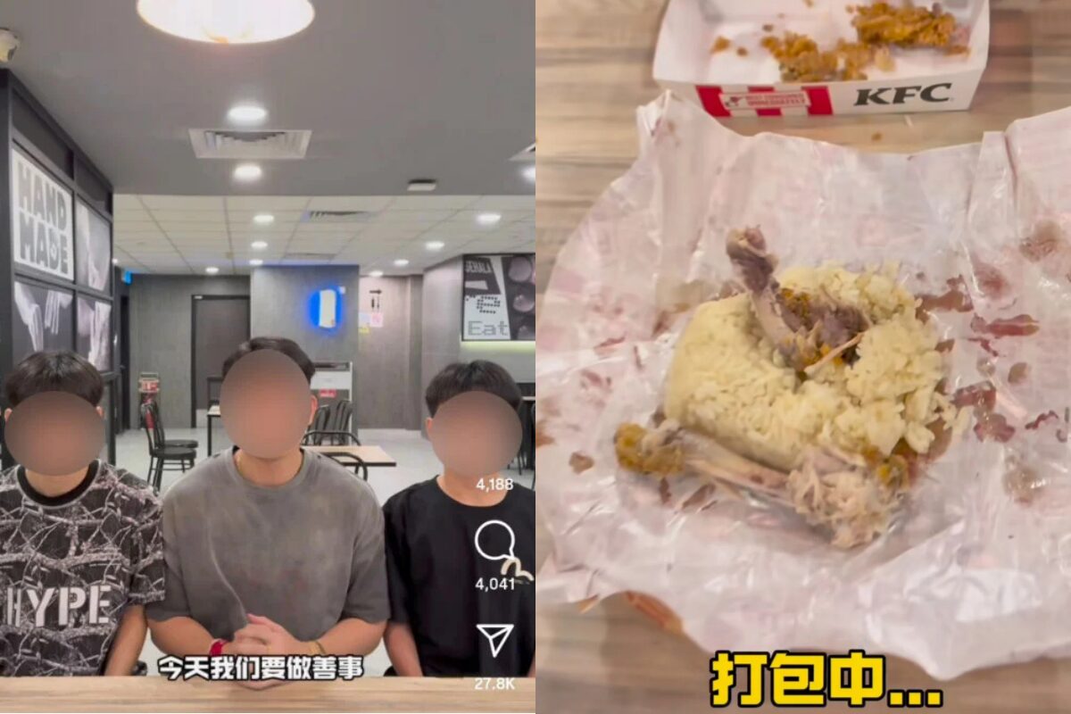 社交平台热议：Aluk网红施舍鸡骨头被罚款4万或入狱