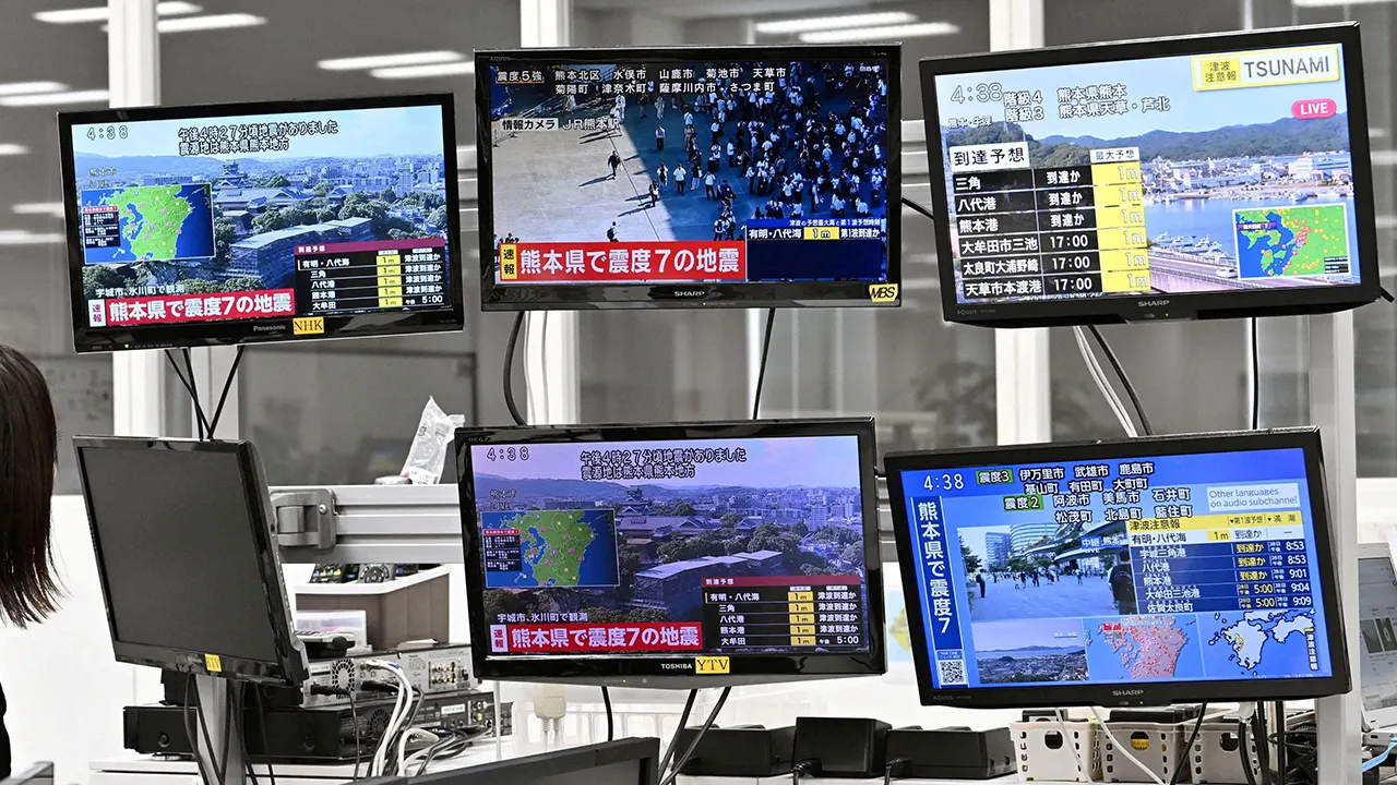 21万人撤离 熊本城外墙崩塌 这场强震与2016年有何不同